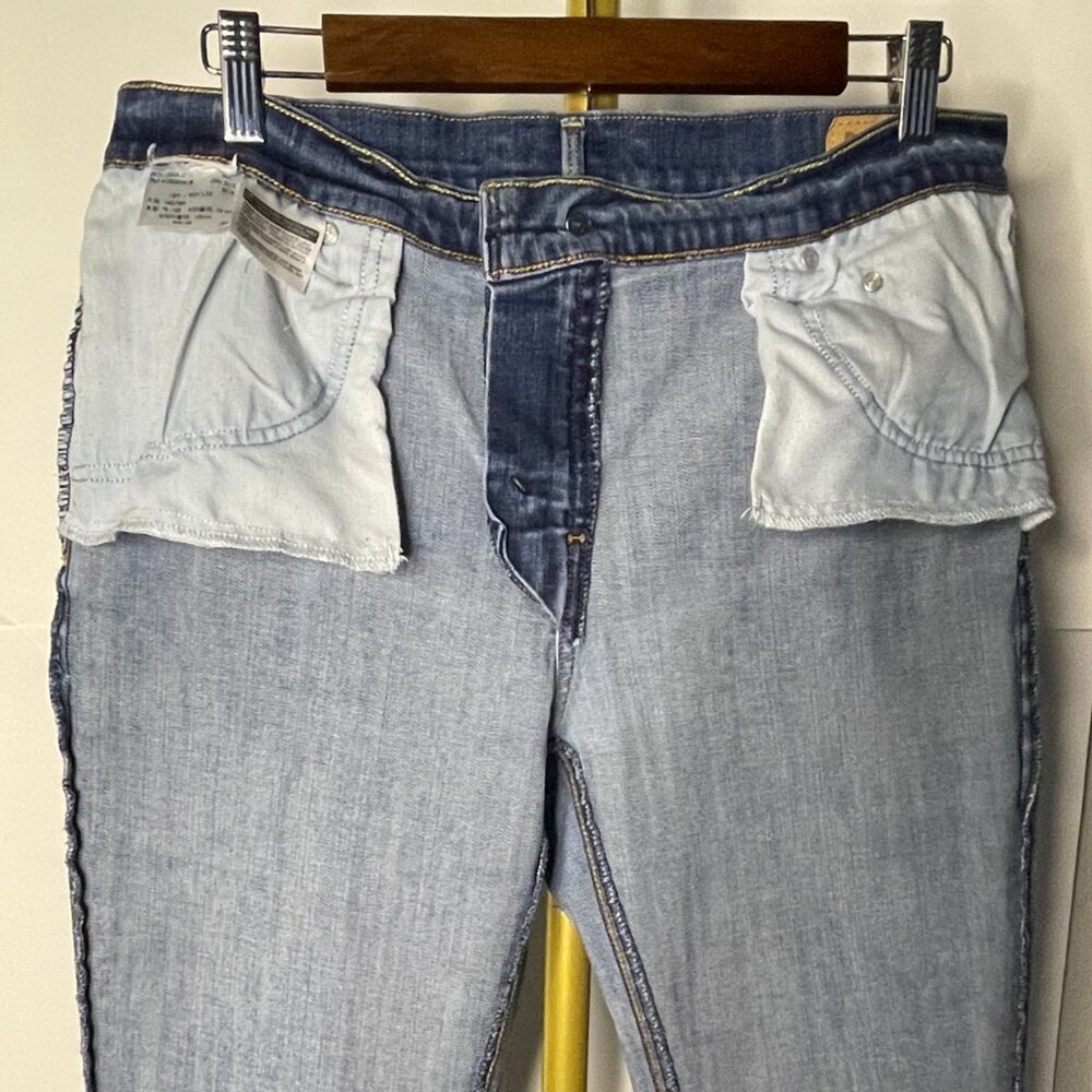Levi 505 Straight Leg Size 12 Jeans - Picture 8 of 11
